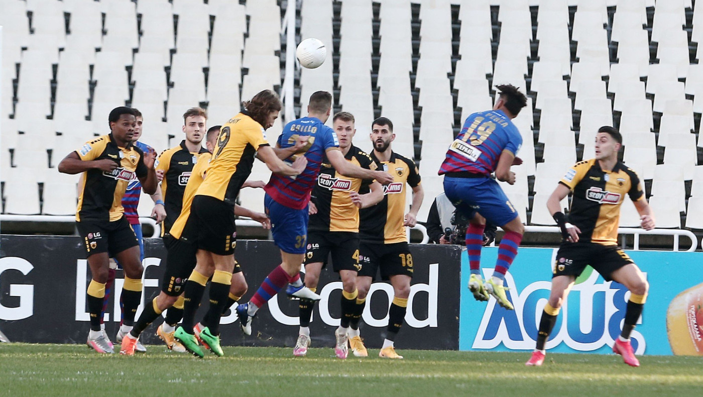 Το 0-1 του Βόλου στο ΟΑΚΑ με τον Δουβίκα