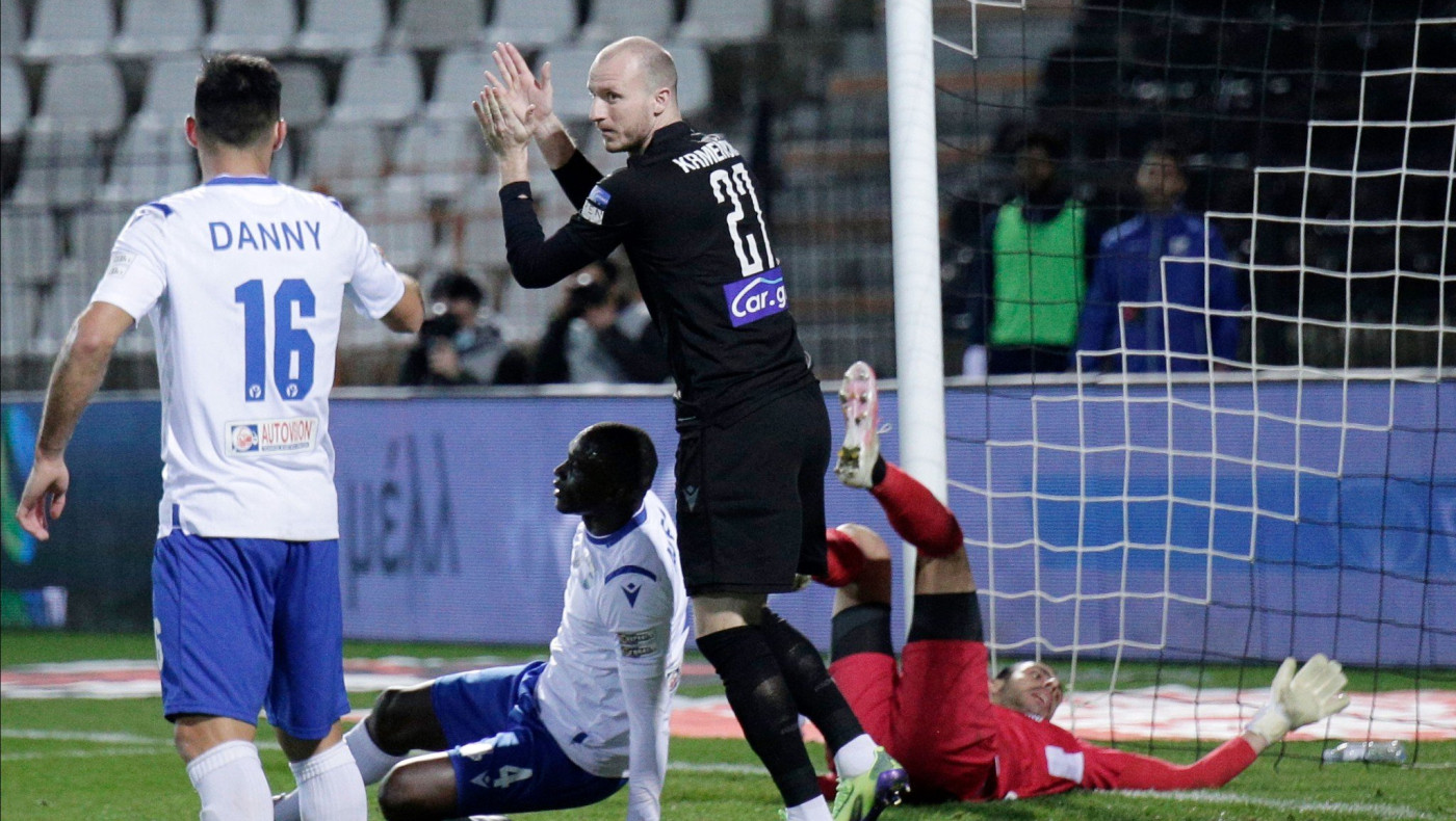 Το εκπληκτικό ακυρωθέν γκολ του Κρέμντσικ κόντρα στη Λαμία