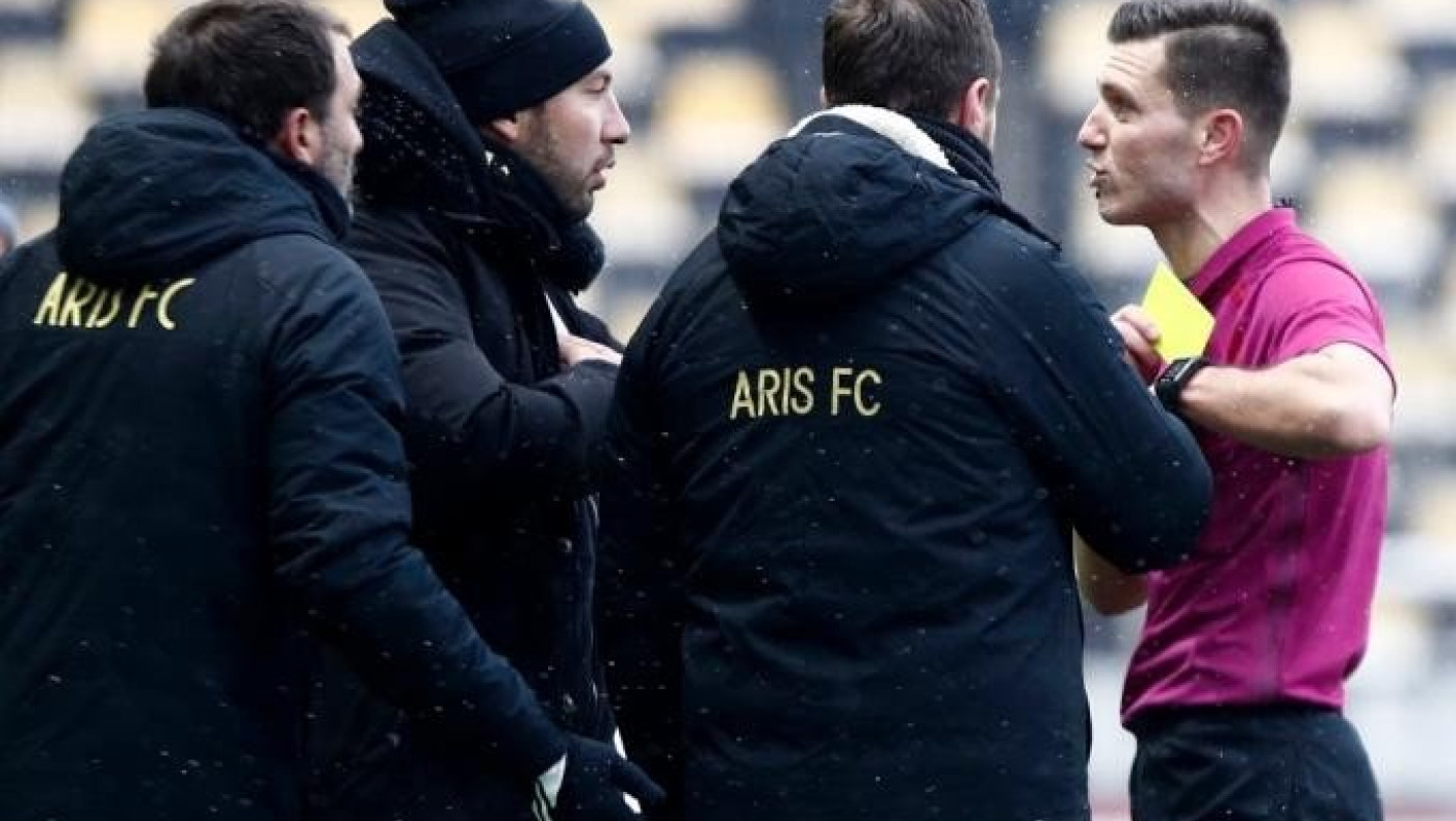 Τιμωρία για τον Άρη και τον υπεύθυνο ασφαλείας του!