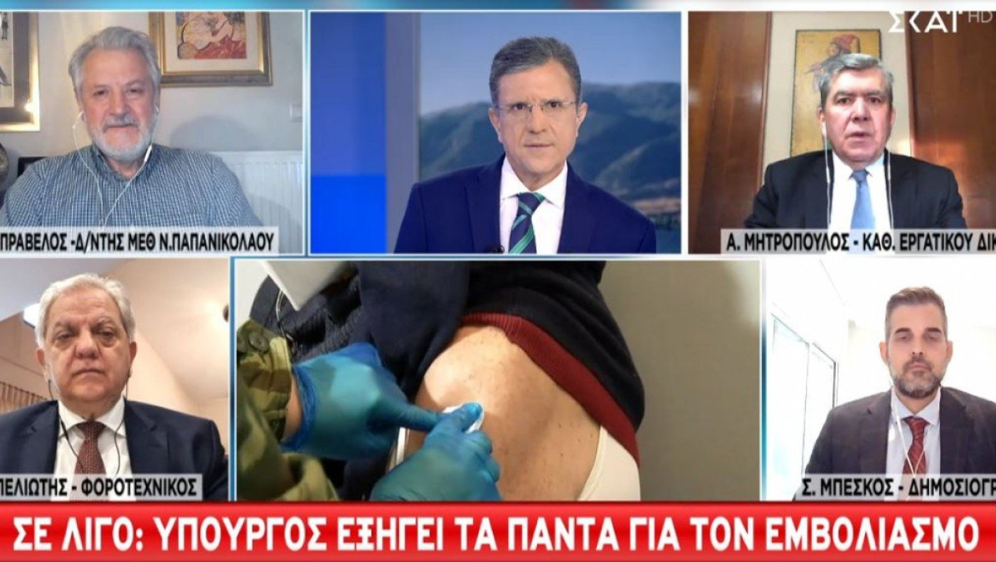 Καπράβελος: «Μέχρι τέλος Μαρτίου η πανδημία, τον Απρίλιο η ανοσία»