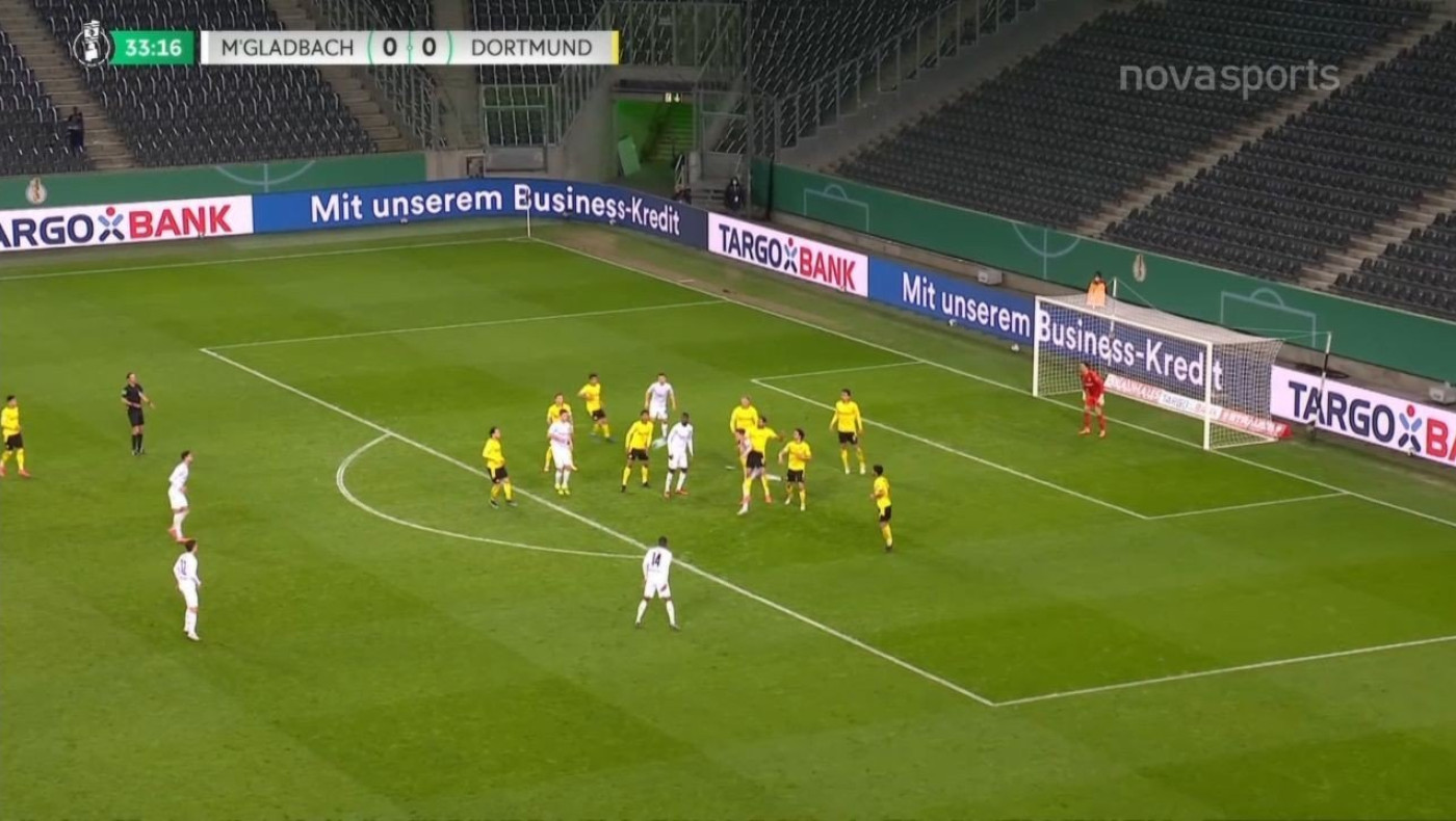 Κύπελλο Γερμανίας: Στα ημιτελικά η Ντόρτμουντ, 1-0 την Γκλάντμπαχ