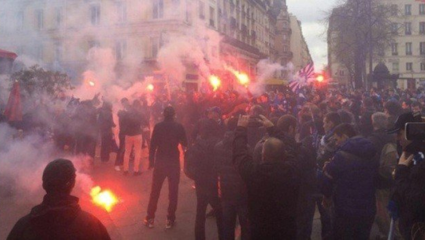 Τρομερά επεισόδια στο Παρίσι (video)