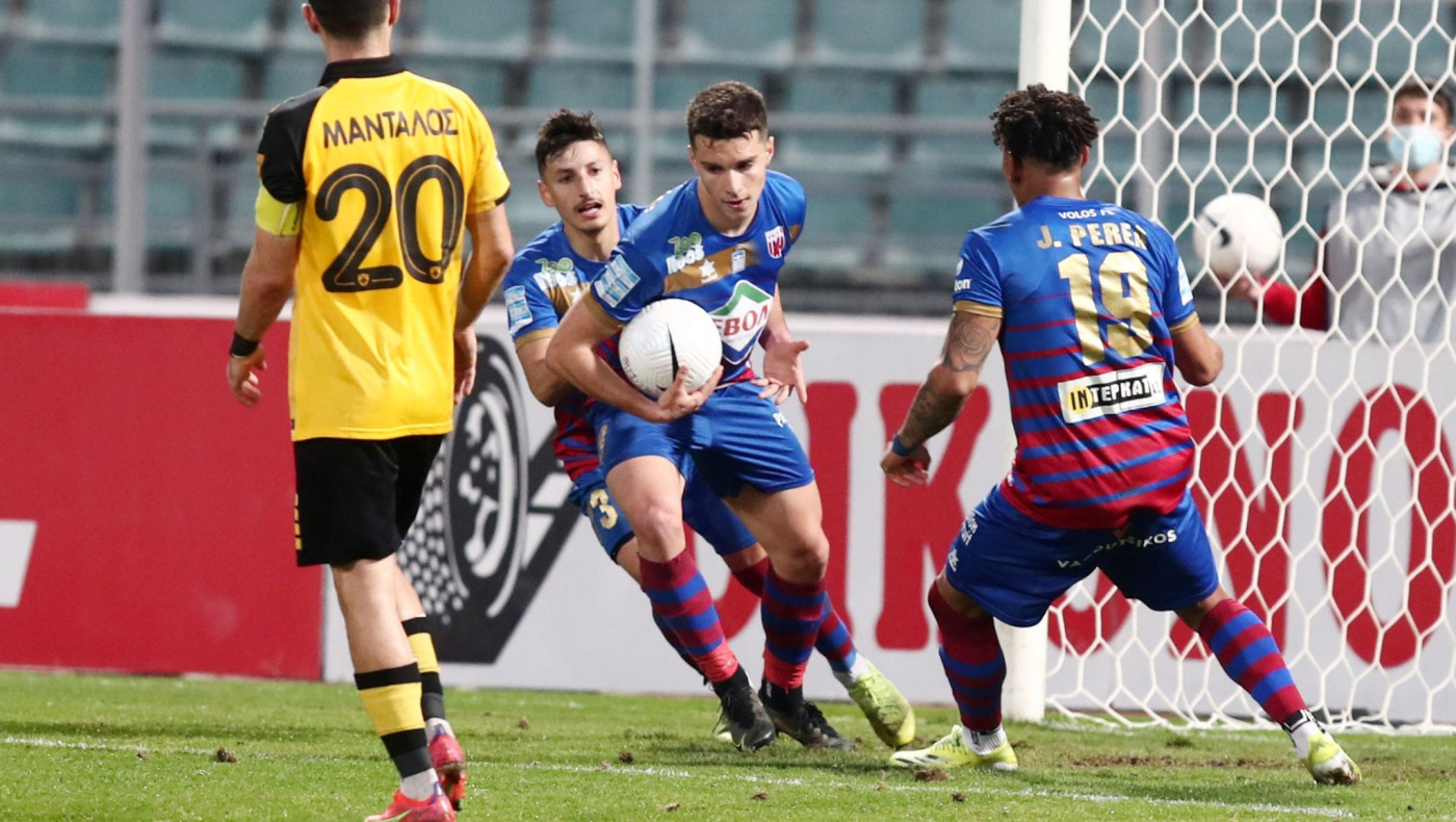 Τα έδωσε όλα ο Βόλος, με τα χίλια ζόρια πέρασε η ΑΕΚ