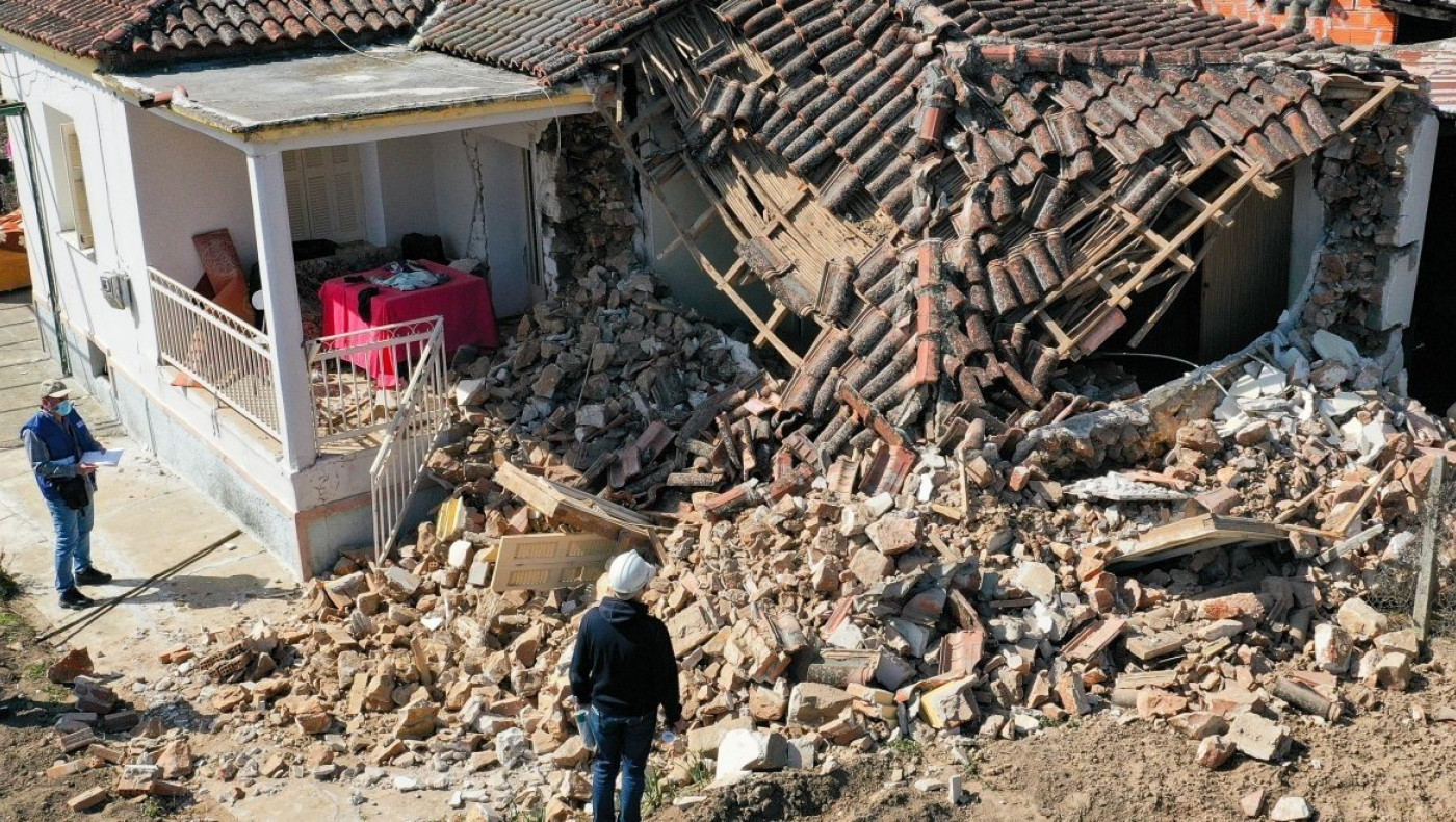 Σεισμός στην Ελασσόνα: 40 εκατοστά καθίζηση από τα 6 Ρίχτερ