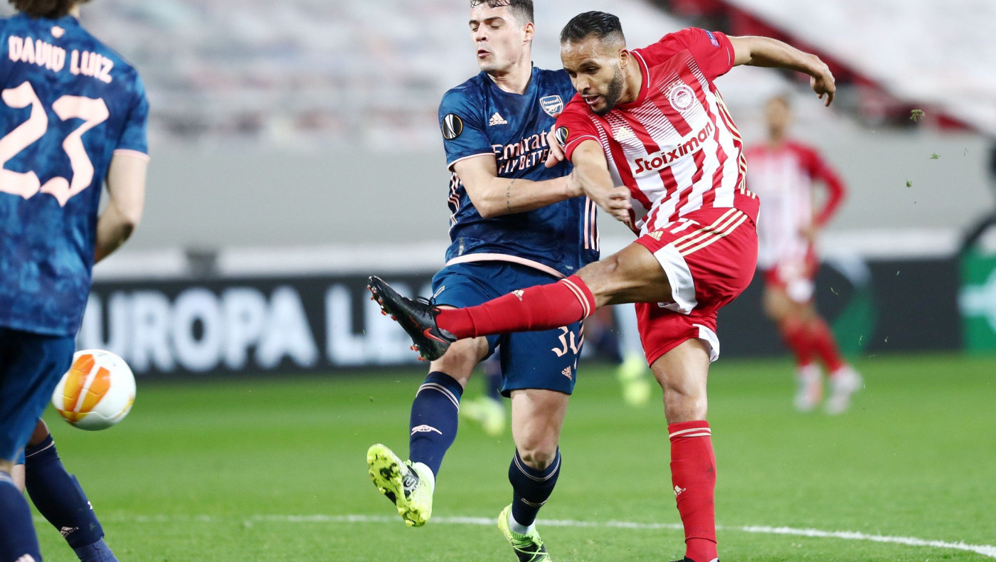 Το 1-1 του Ολυμπιακού με τον Ελ Αραμπί