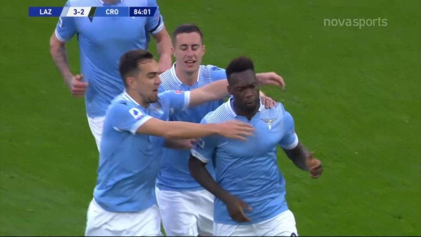 Χορταστική νίκη της Λάτσιο επί της Κροτόνε