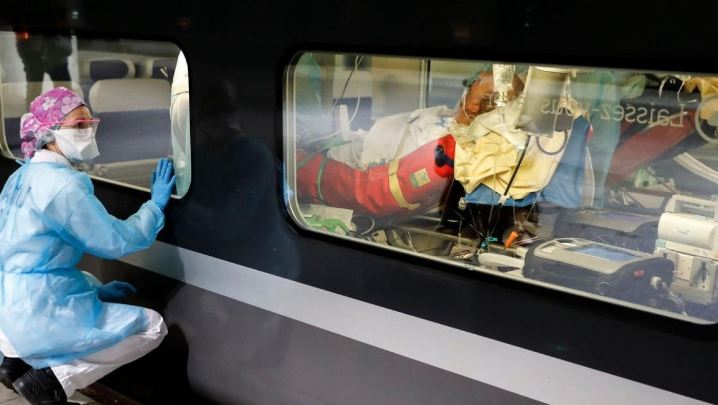 Ιταλία: Μετατρέπουν τρένα σε κλινικές-covid19