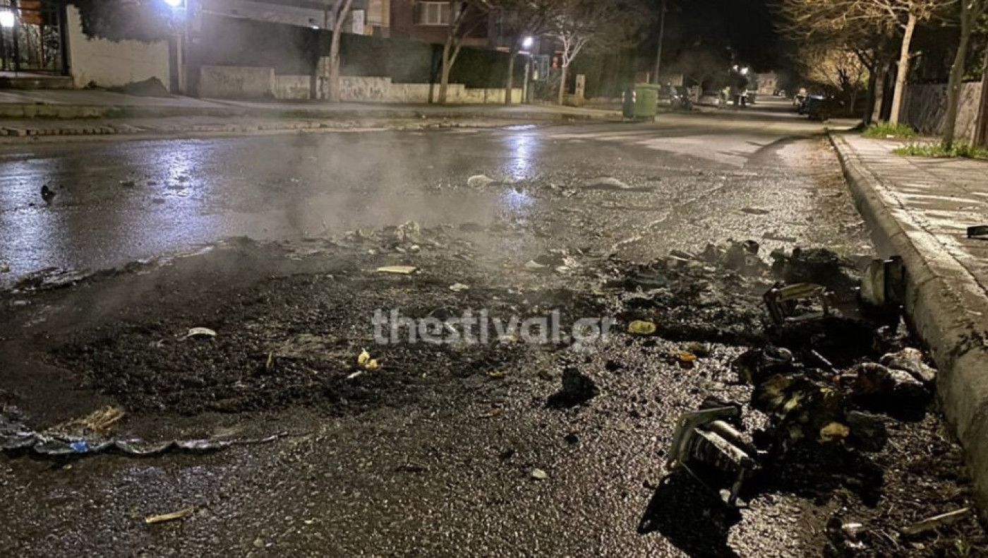 Θεσσαλονίκη: Επεισόδια της αστυνομίας με κουκουλοφόρους στην Περαία