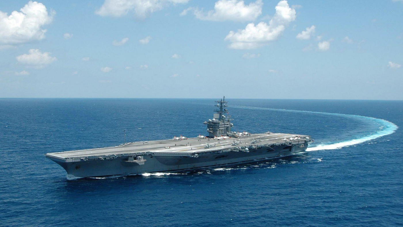 Στην Κρήτη το αμερικανικό αεροπλανοφόρο «Αϊζενχάουερ»