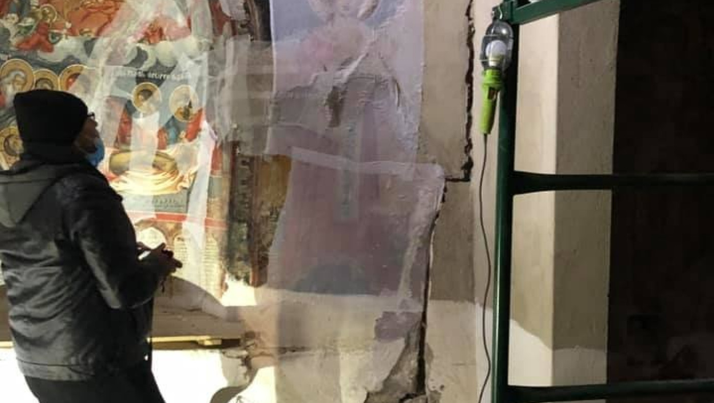 Σεισμός: Ράγισε η Μεγάλη Παναγιά της Σαμαρίνας!