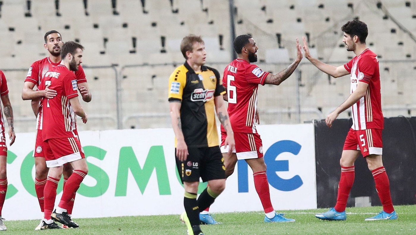 Ιστορική ξεφτίλα για ΑΕΚ, 1-5 από Ολυμπιακό!