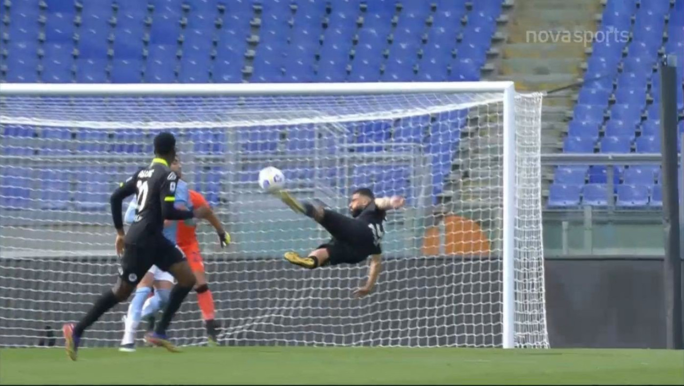 Απίθανο γκολ του Βέρντε στο Λάτσιο-Σπέτσια