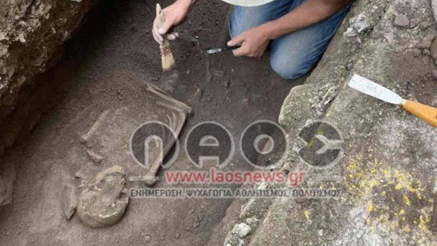 Βέροια: Σε ανθρώπινο σκελετό "σκόνταψαν" οι εργασίες της ΔΕΥΑ