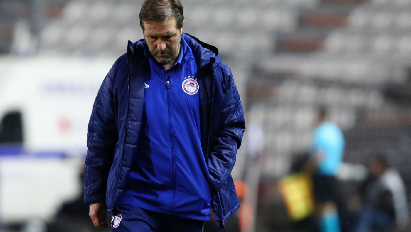 Η αντίδραση του Μάρτινς μετά την ήττα του Ολυμπιακού στην Τούμπα