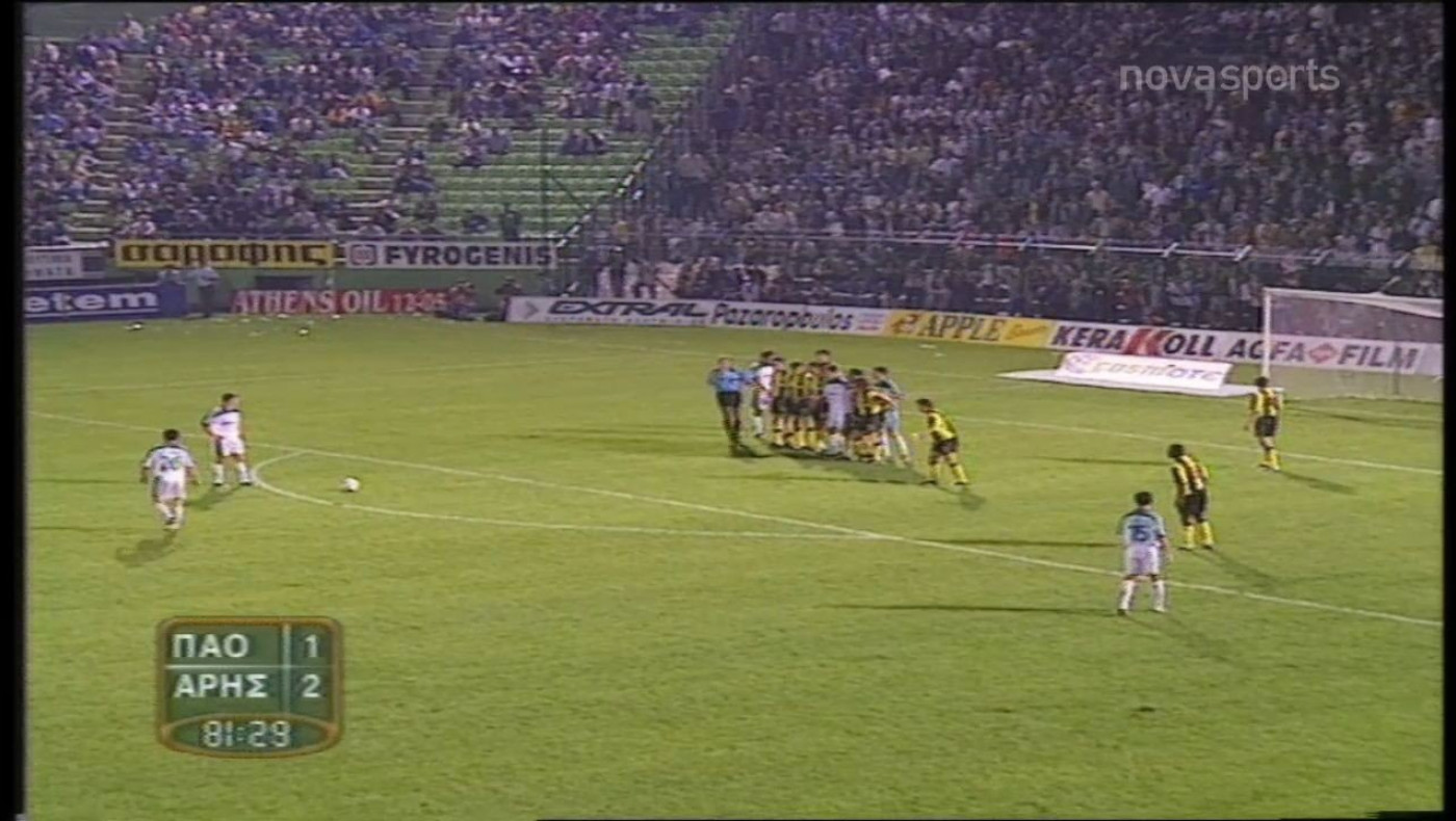 Παναθηναϊκός-Άρης: Η ματσάρα της σεζόν 2000-01