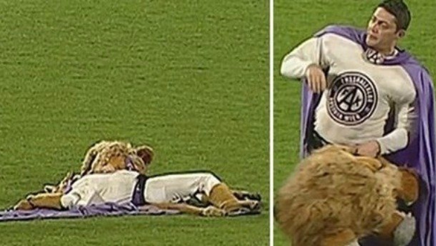 Η… μεθυσμένη μασκότ της Αούστρια Βιέννης! (Video)