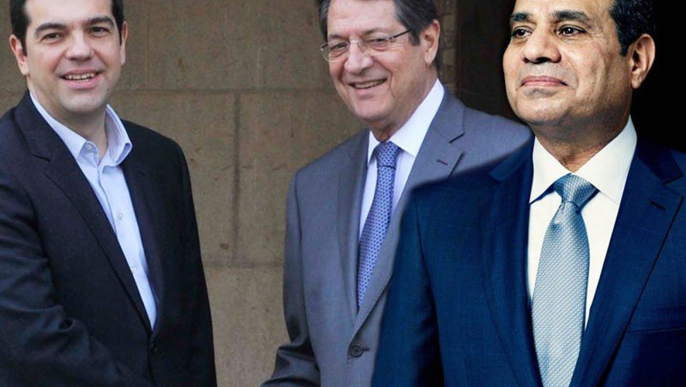 Συνάντηση Τσίπρα- Αναστασιάδη- Σίσι 