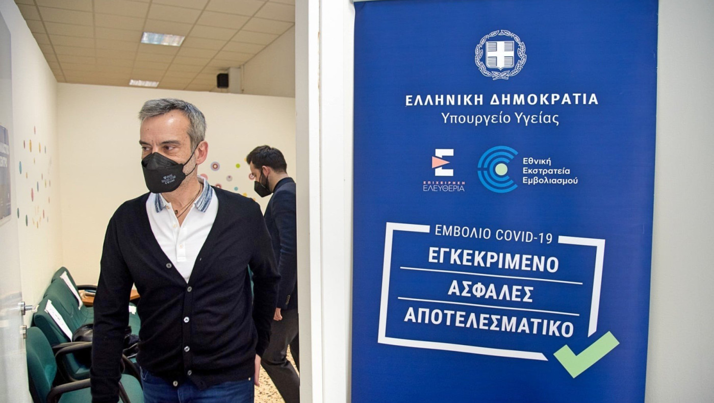 Το μήνυμα του Ζέρβα μετά τον εμβολιασμό του