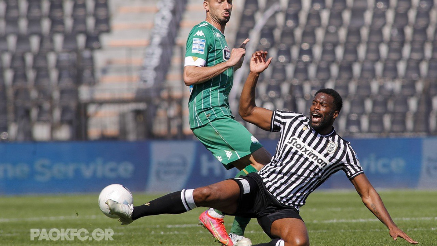 Ακίνδυνος και άνευρος ο ΠΑΟΚ, έμεινε στο μηδέν