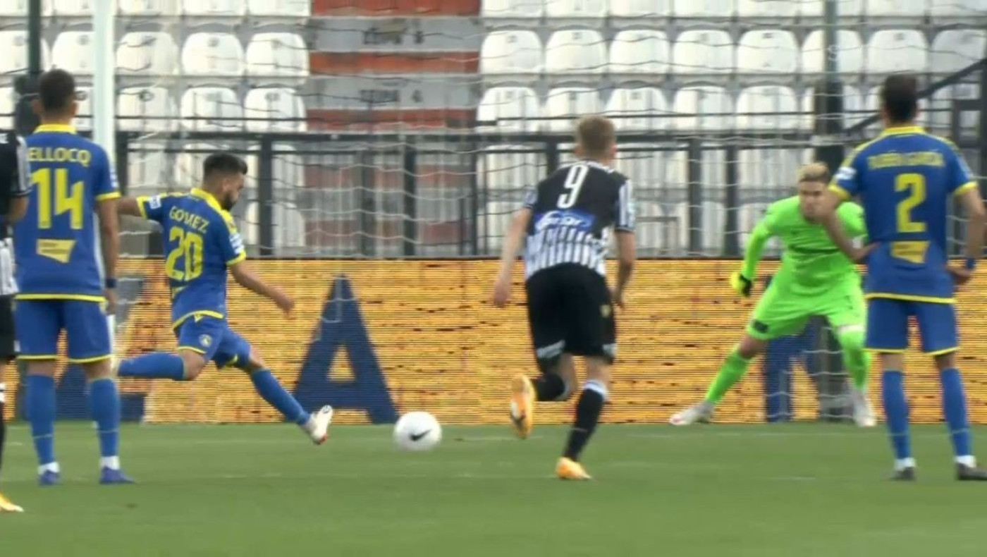 Το 0-1 του Αστέρα στην Τούμπα με δεύτερη εκτέλεση πέναλτι (vid)