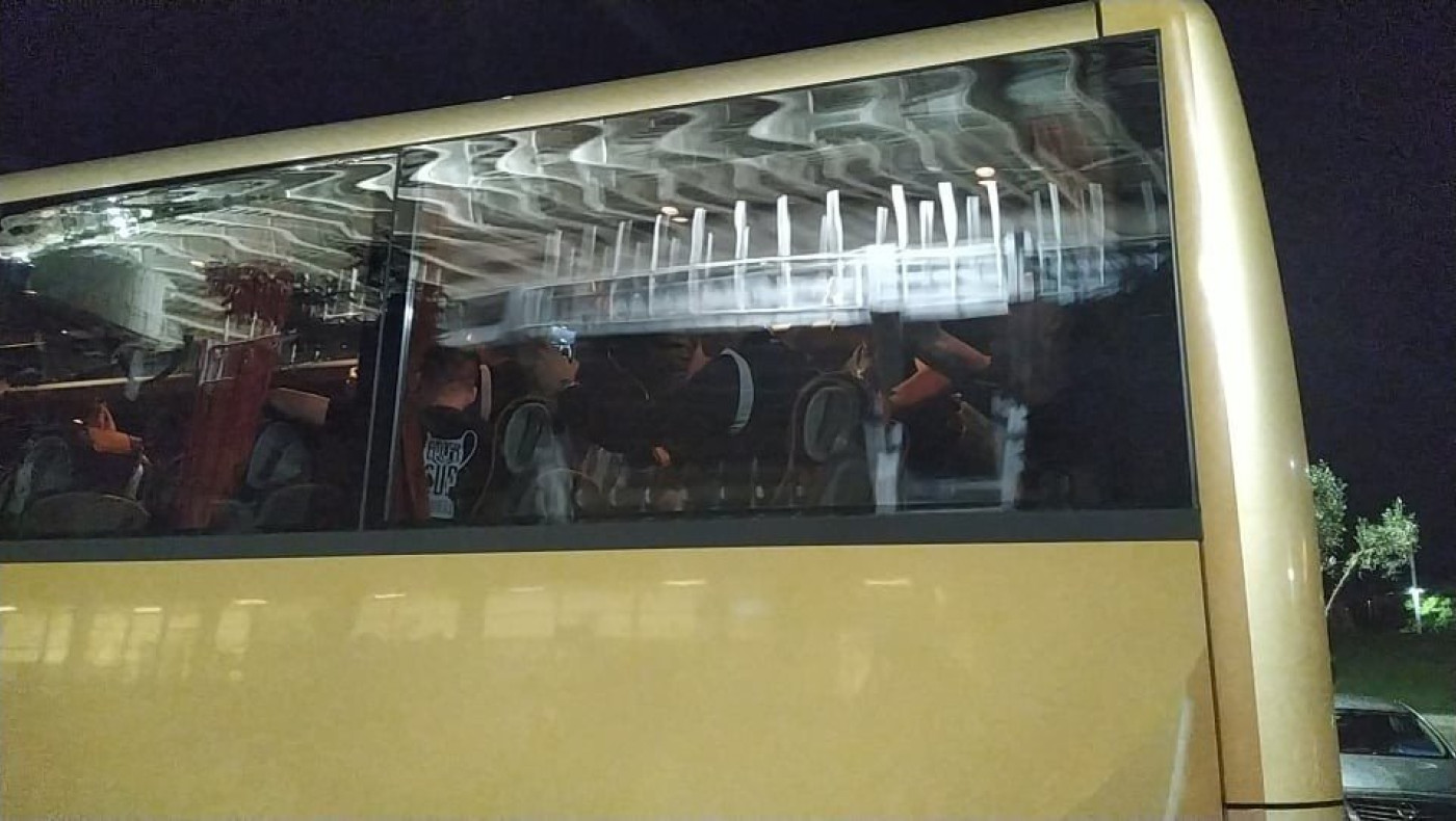 Πανικός στο πούλμαν του ΠΑΟΚ, θα...έσπαγαν τα τζάμια