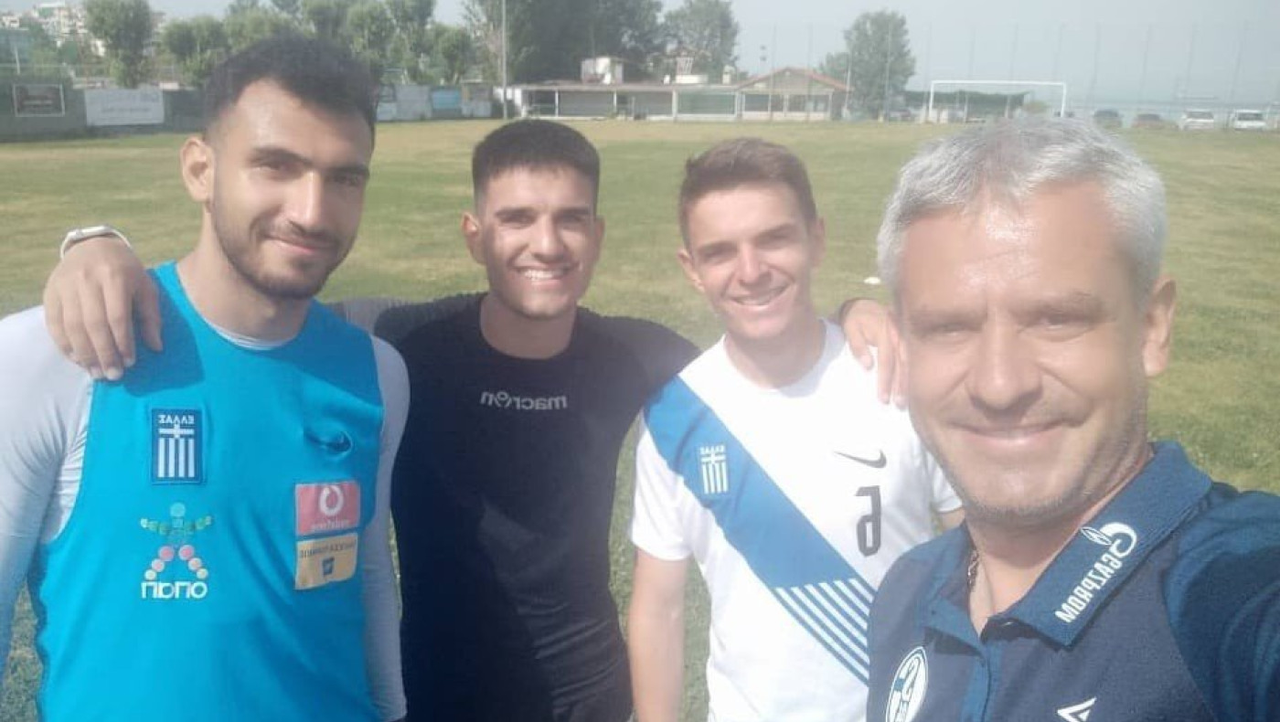Προπονήθηκαν παρέα τα αδέρφια Τσιγγάρα και ο Παυλίδης
