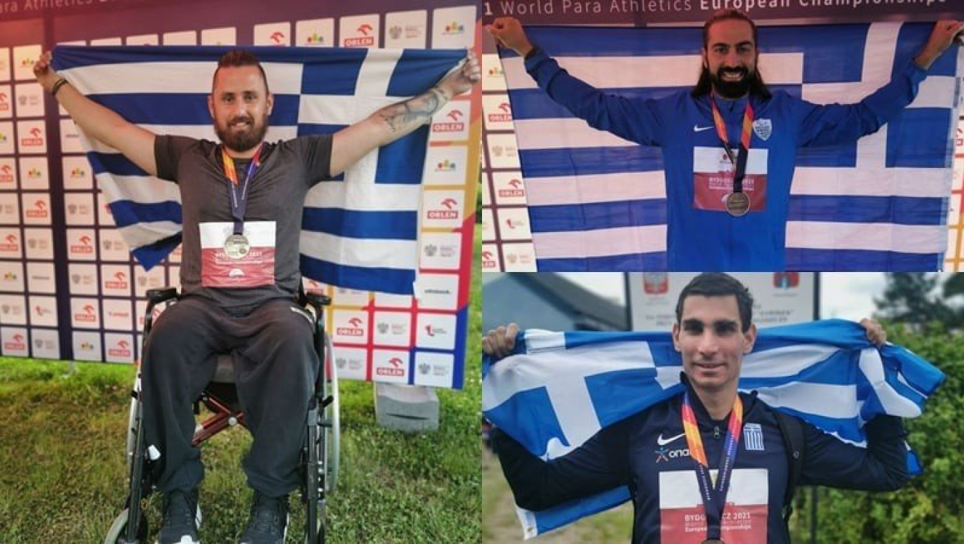 Ενα χρυσό, δύο ασημένια και πέντε χάλκινα στους πανευρωπαΐκούς στίβου