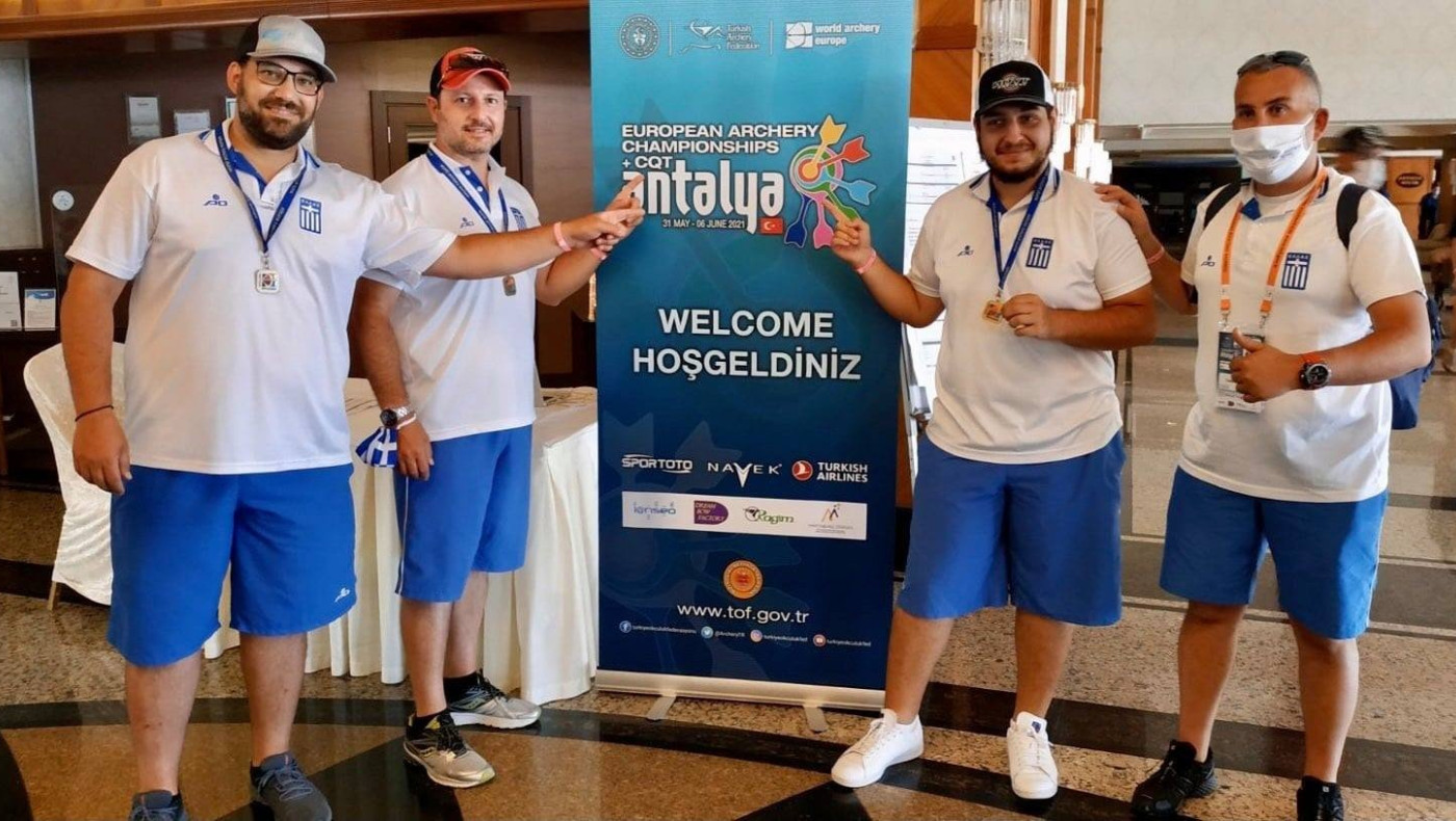 Xάλκινο μετάλλιο στους Πανευρωπαϊκούς Αγώνες Τοξοβολίας