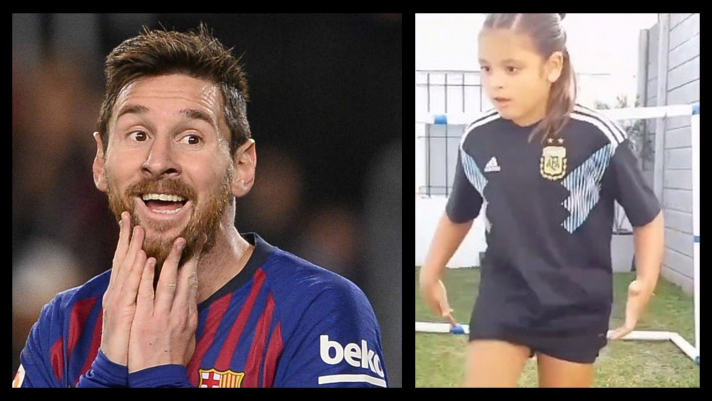 Μέσι: Κοριτσάκι 8 ετών έκανε… μαγικά με την μπάλα και την «αποθέωσε»!