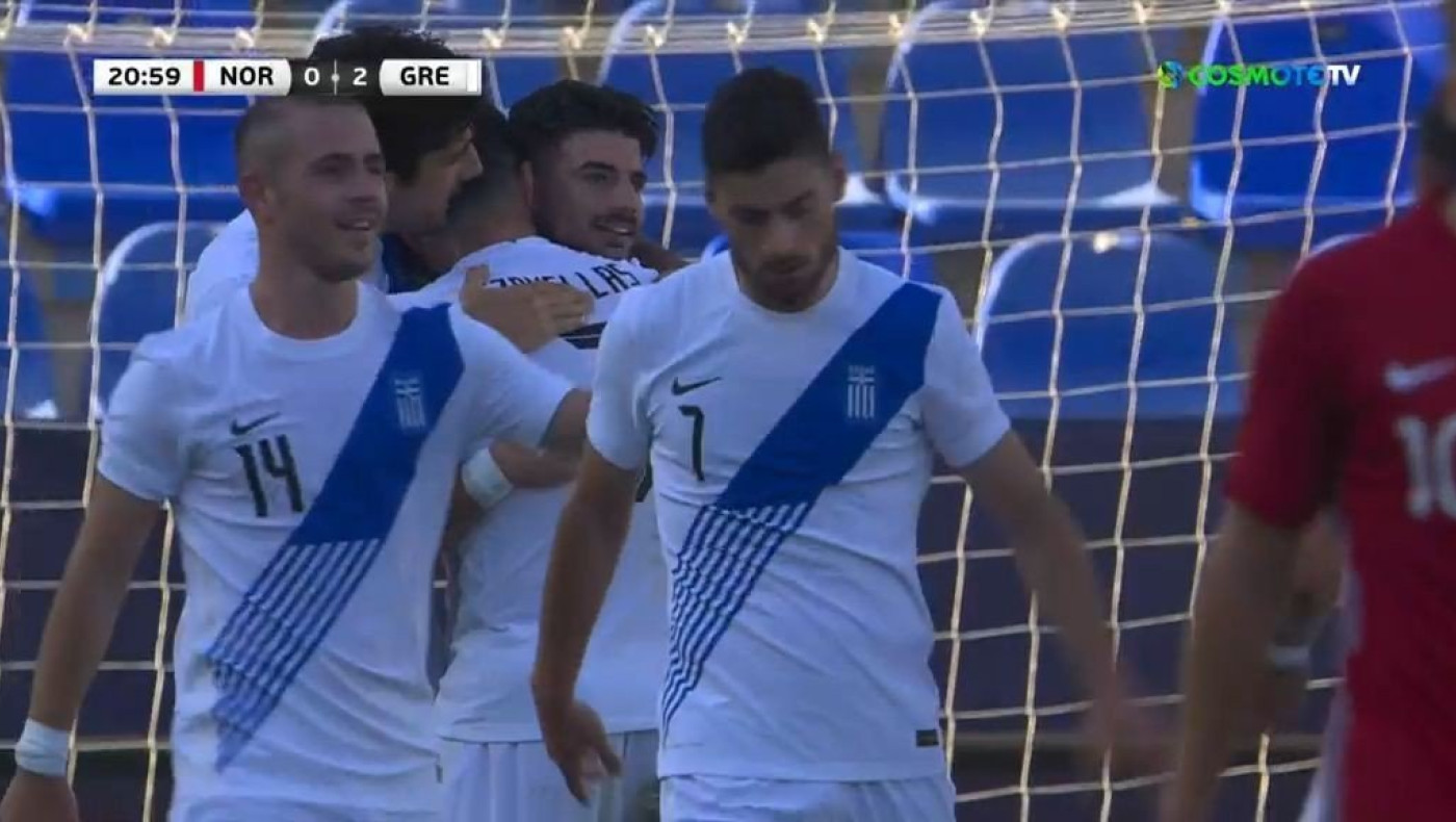 Πρώτο γκολ του Ανδρούτσου με την Εθνική, 2-0 επί της Νορβηγίας