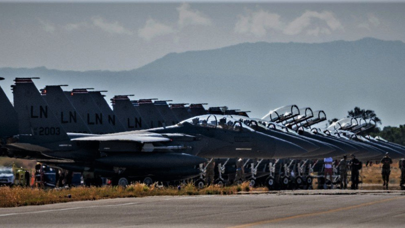 «Οργή του Ποσειδώνα»: Αμερικανοί «αετοί» στον αέρα του Αιγαίου