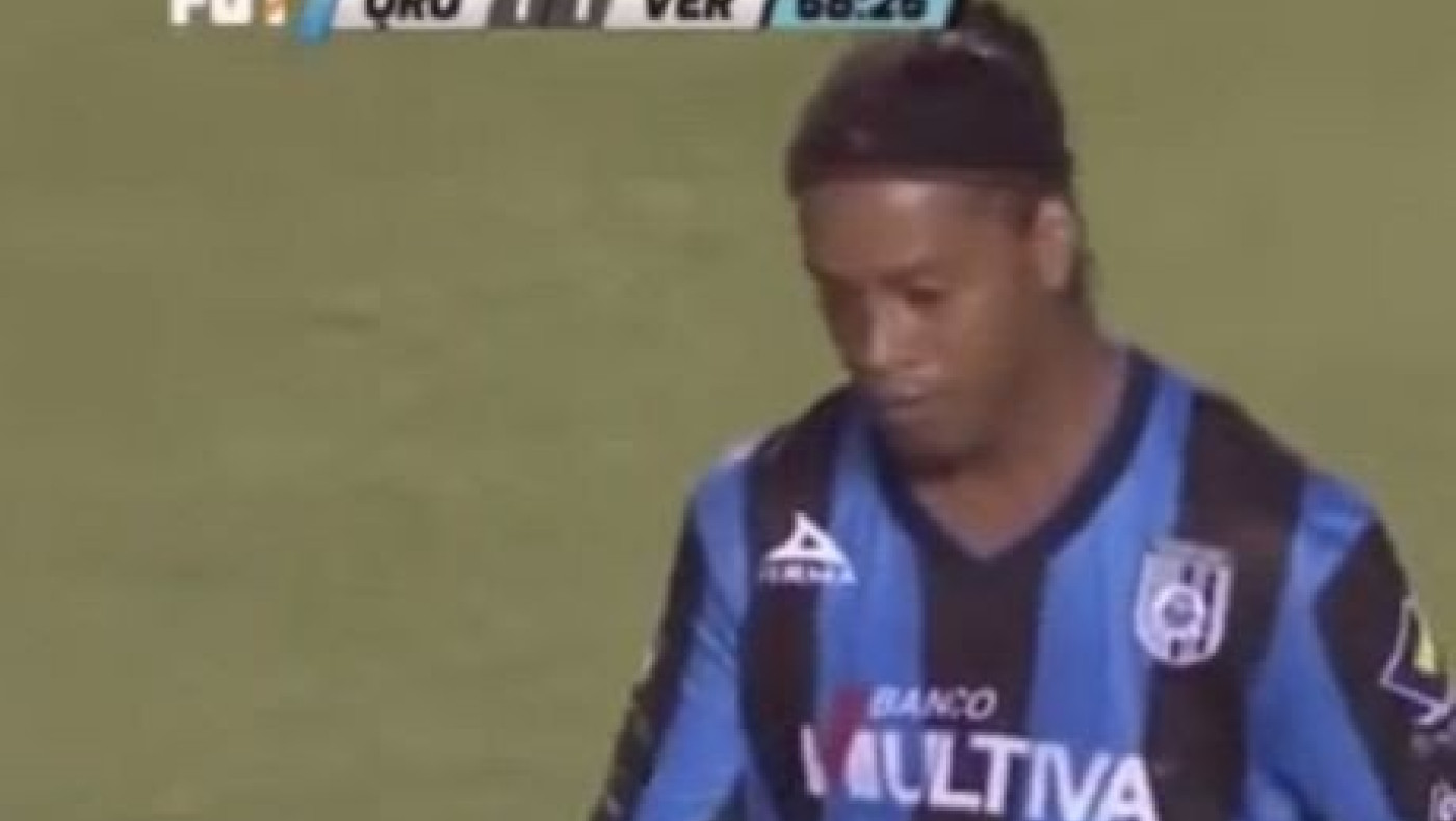 Τα πήρε με τον coach ο Ροναλντίνιο! (video)