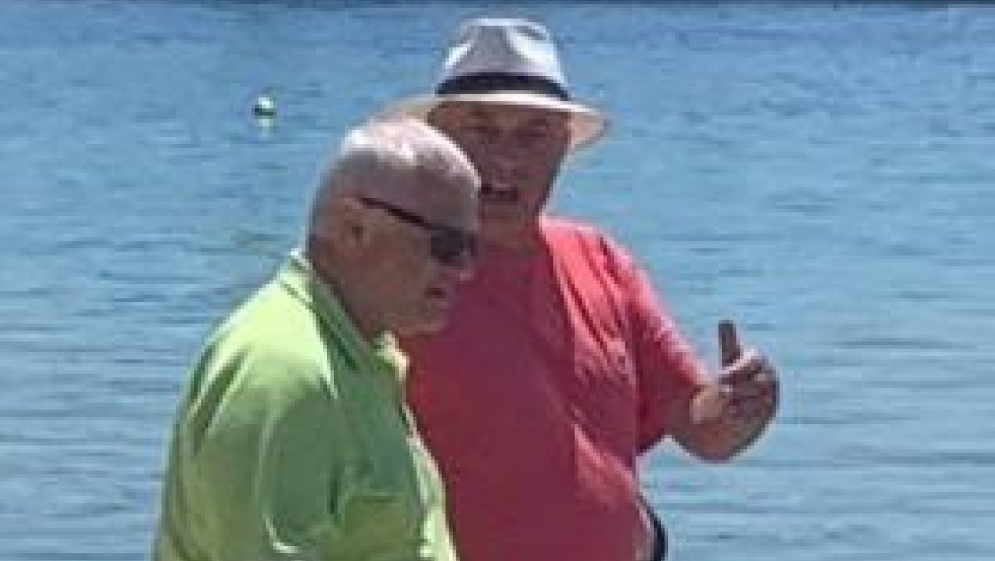 Μαζί στη Σκιάθο για μπάνιο Μπέος και Μελισσανίδης με τη...θαλαμηγό του!