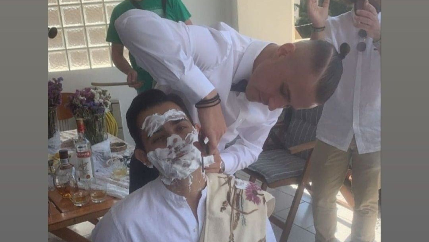 Πάντρεψε τον κολλητό του και πρώην συμπαίκτη του ο Πέλκας (vid)