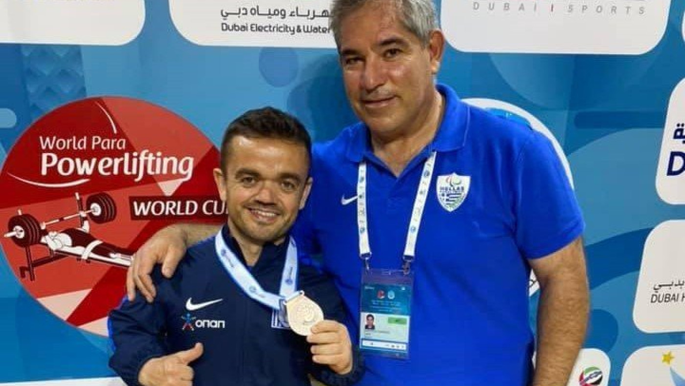 Xάλκινο μετάλλιο στο Παγκόσμιο Κύπελλο ο Μπακοχρήστος ﻿