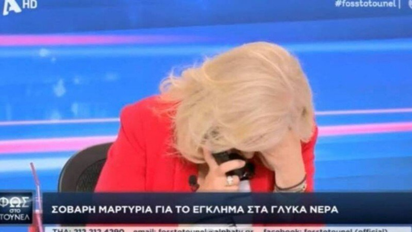 Νικολούλη: Η κάμερα έδειξε κατά λάθος χαρτί με σοκαριστική μαρτυρία