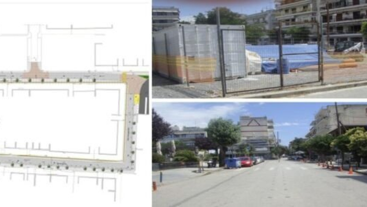 Άρχισαν οι εργασίες για το «Open Mall» Καλαμαριάς