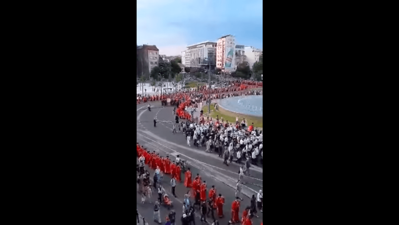 Χιλιάδες πιστών συμμετείχαν στη γιορτή της Αναλήψεως στο Βελιγράδι