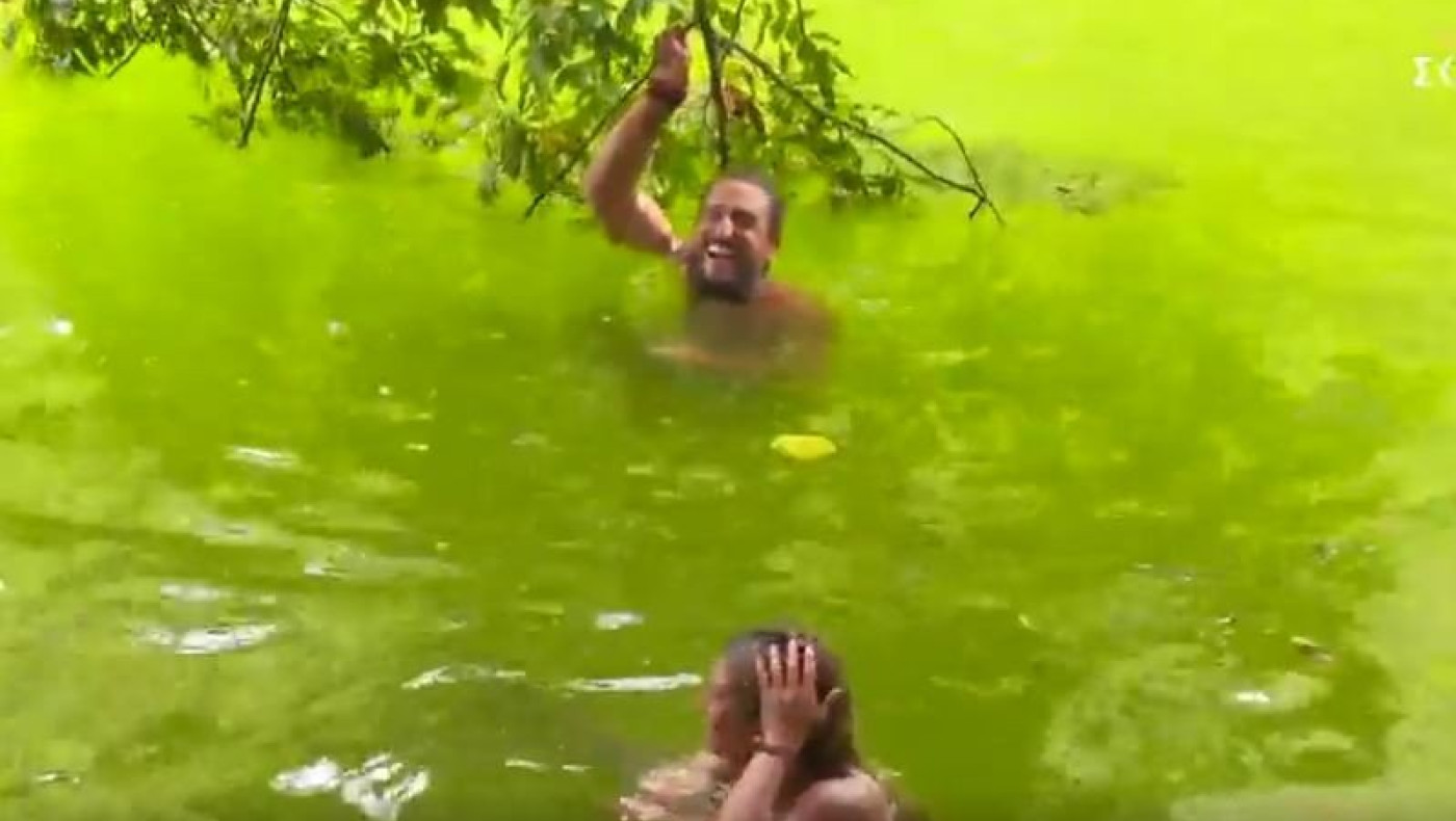 Survivor: Επική τούμπα στο ποτάμι για Σάκη-Μαριαλένα!