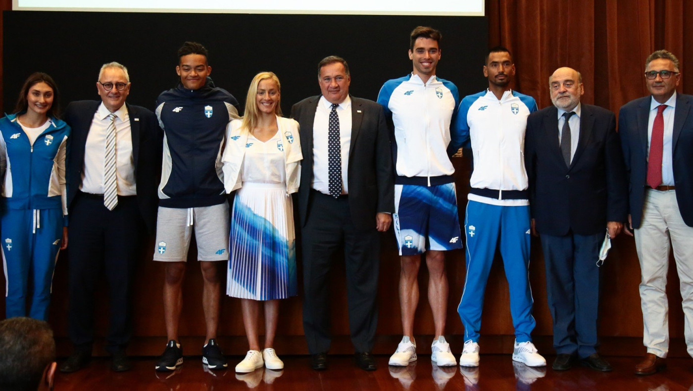 Η παρουσίαση της επίσημης στολής της ελληνικής ομάδας για τους Ολυμπιακούς Αγώνες Τόκιο 2020