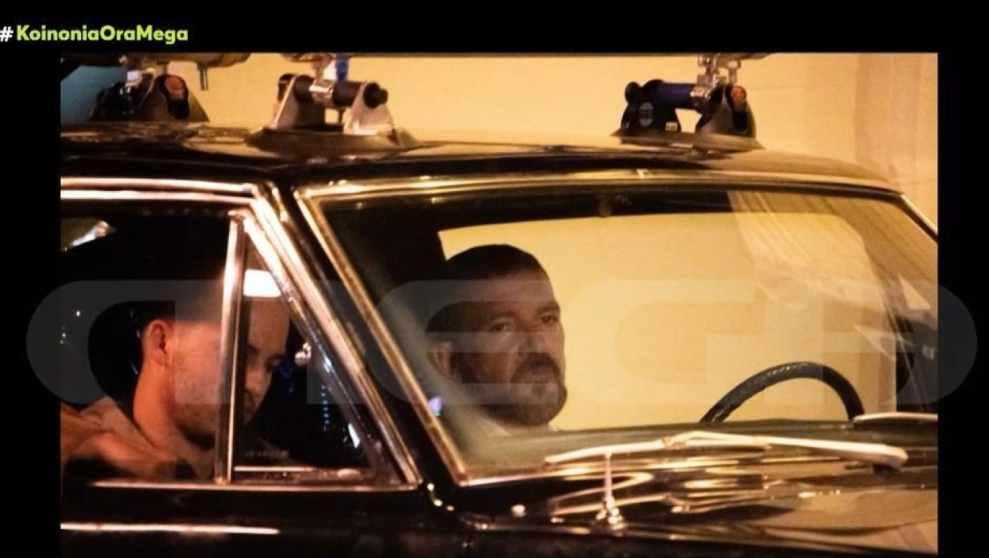 Μπαντέρας: Ολονύχτια γυρίσματα της ταινίας του στη Θεσσαλονίκη (Vid)