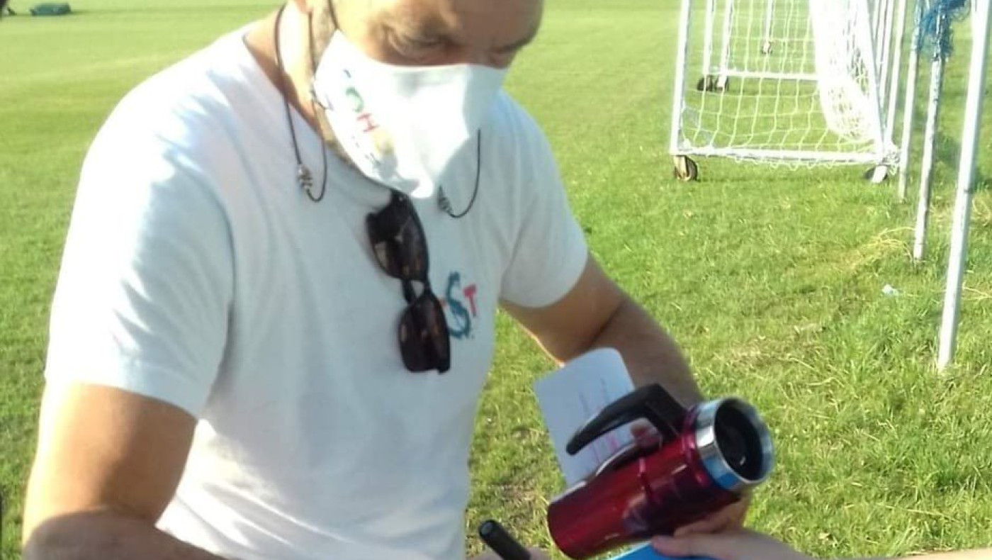 Ο Μπαντέρας με φανέλα του Ηρακλή!