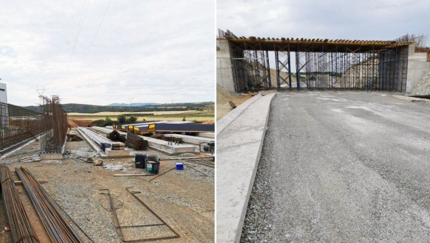 Χαλκιδική: ﻿Σε πλήρη εξέλιξη τα έργα στον νέο δρόμο Θέρμης - Γαλάτιστας