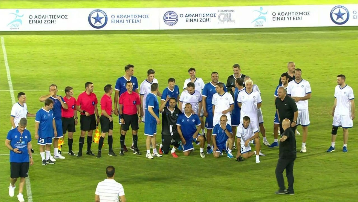 Εθνική ομάδα: 12 γκολ σε φιλικό ενάντια στα ναρκωτικά