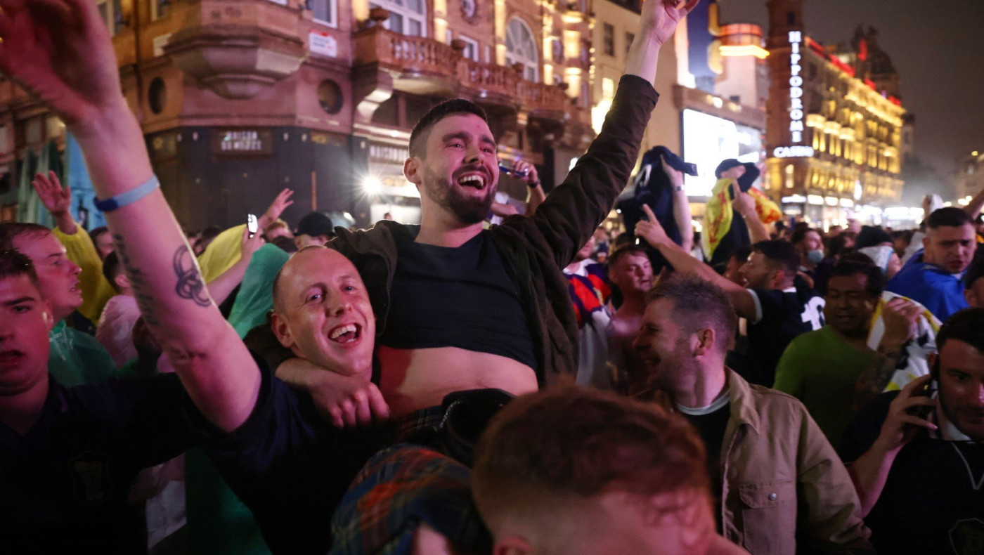 Euro 2020: Εντοπίστηκαν 2.000 κρούσματα σε οπαδούς, τα 397 στο «Γουέμπλεϊ»