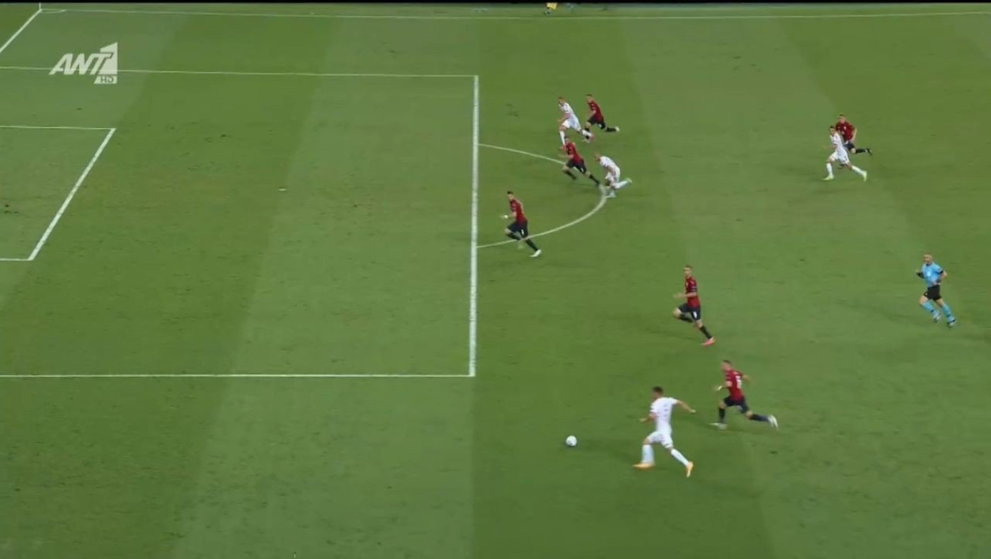 Euro 2020: «Καθαρό» σκορ ημιχρόνου για τη Δανία