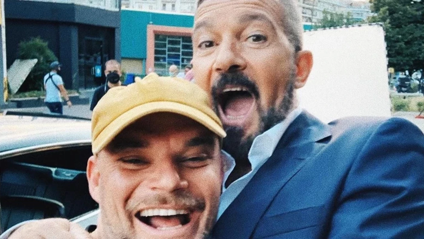 Η πρώτη ανάρτηση του Μπαντέρας στη Θεσσαλονίκη!