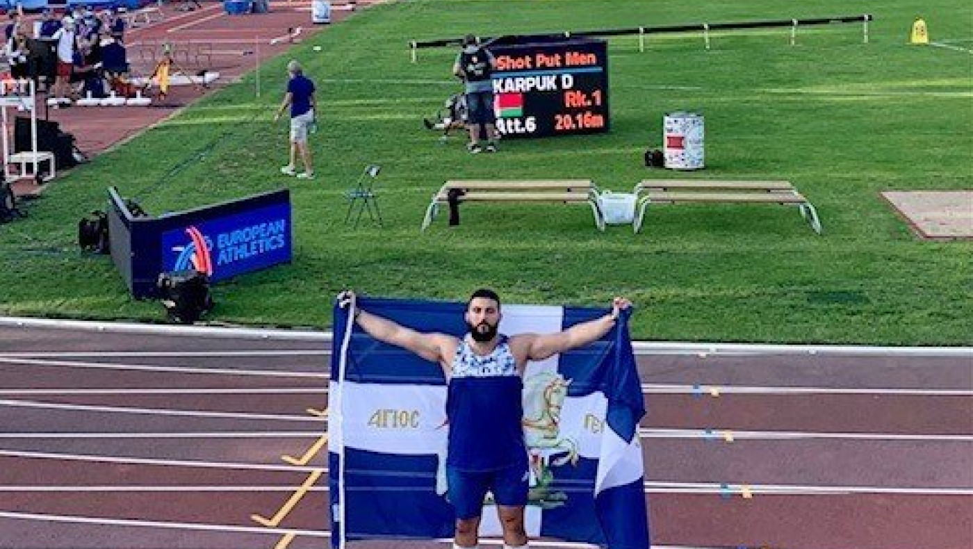 Ευρωπαϊκό Πρωτάθλημα Κ23: Χάλκινο ο Μουζενίδης