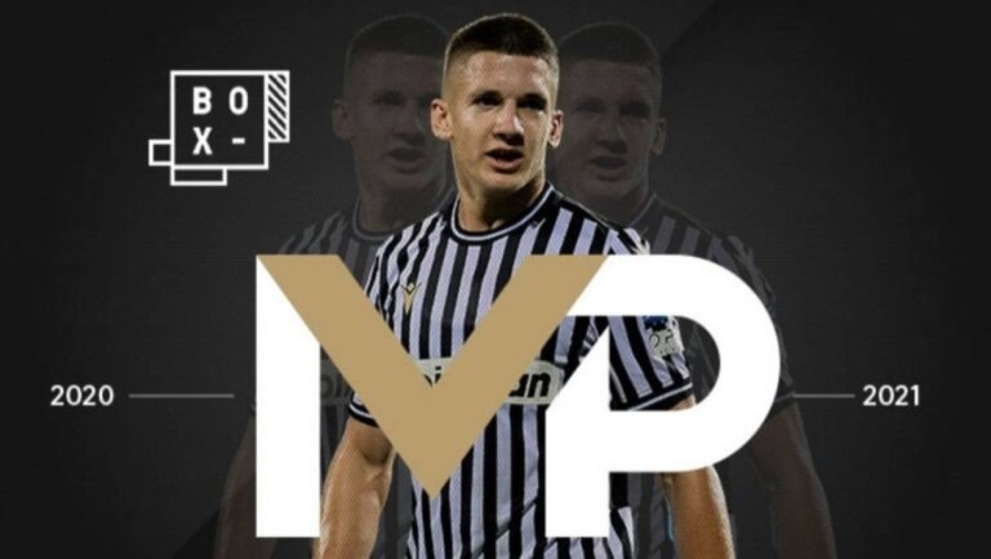 MVP της σεζόν 2020-21 ο Χρήστος Τζόλης