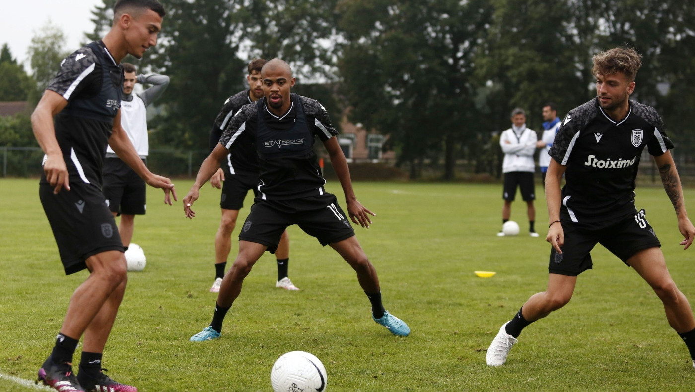Μάχες με rondo στην προπόνηση του ΠΑΟΚ